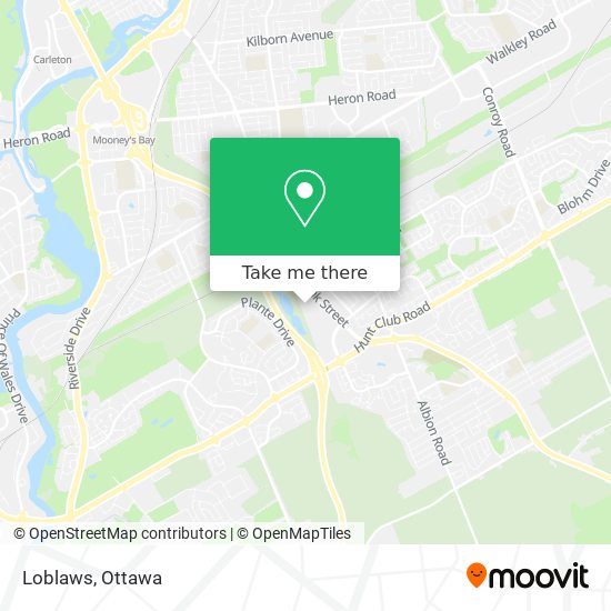 Loblaws map