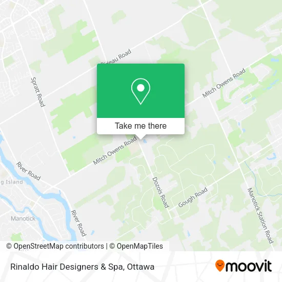 Rinaldo Hair Designers & Spa map