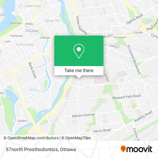 57north Prosthodontics map