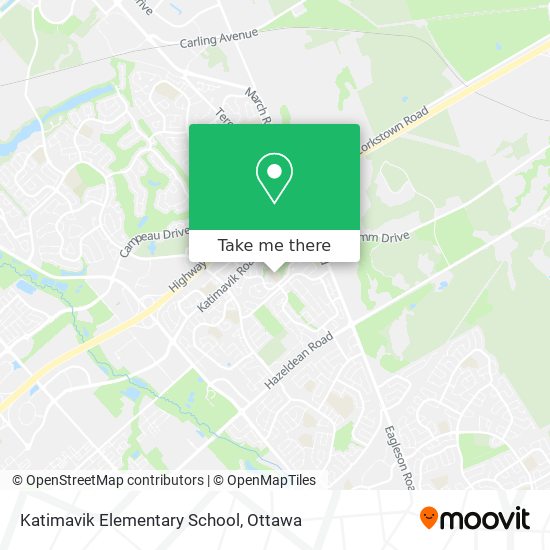 Katimavik Elementary School plan