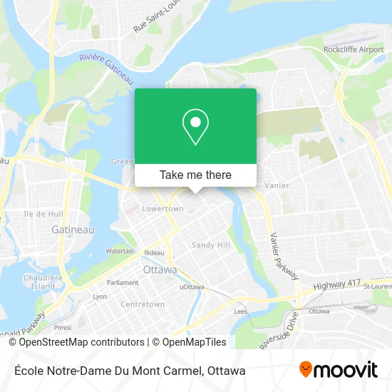 École Notre-Dame Du Mont Carmel map