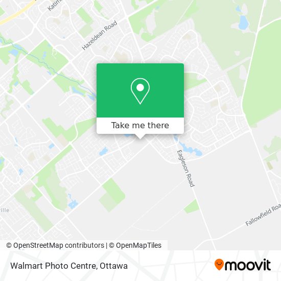 Walmart Photo Centre map