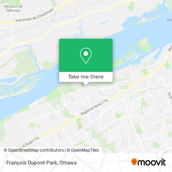 François Dupont Park plan