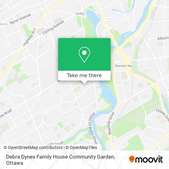 Debra Dynes Family House Community Garden map
