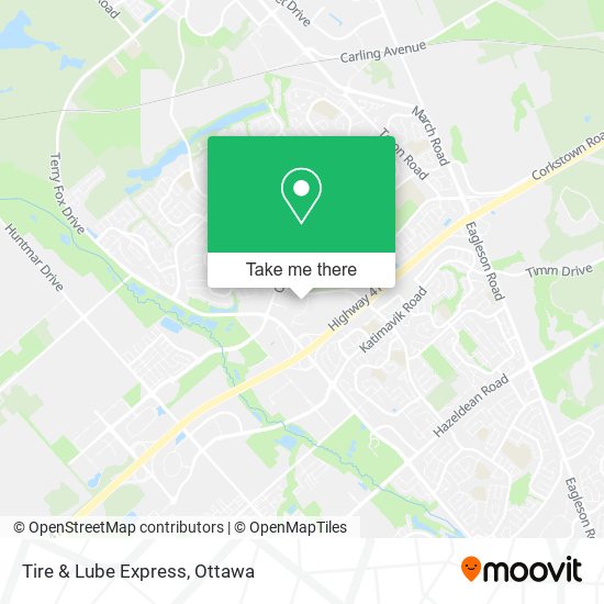 Tire & Lube Express map