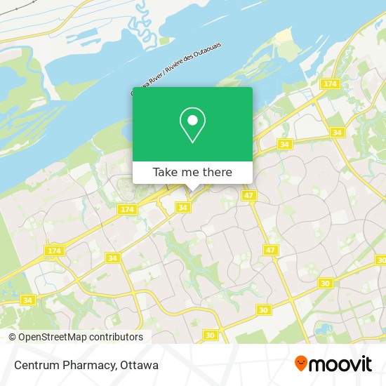 Centrum Pharmacy map