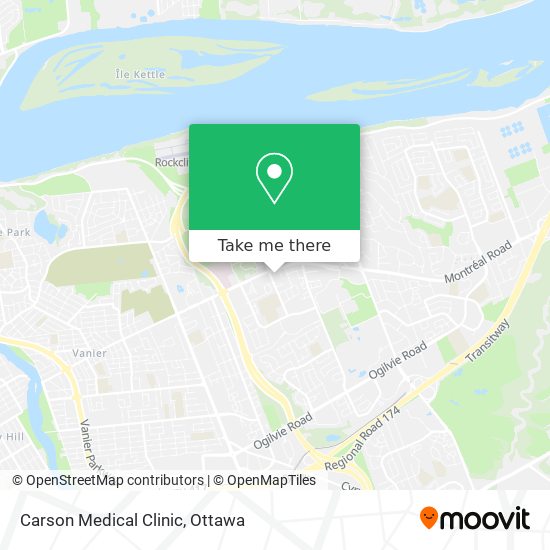 Carson Medical Clinic map