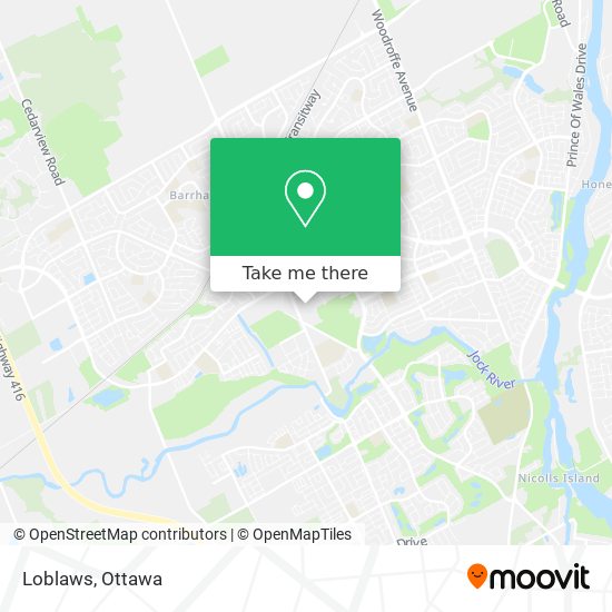 Loblaws map