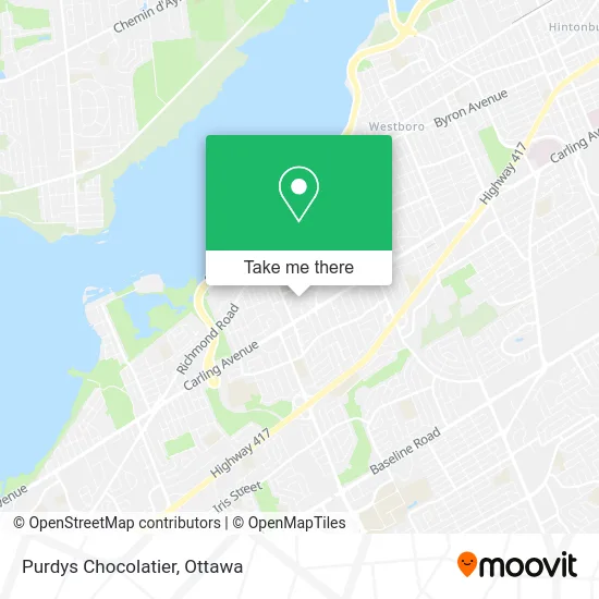 Purdys Chocolatier map