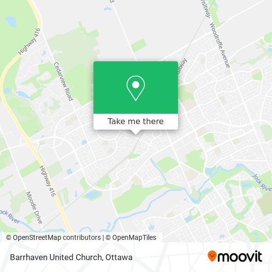 Barrhaven United Church plan
