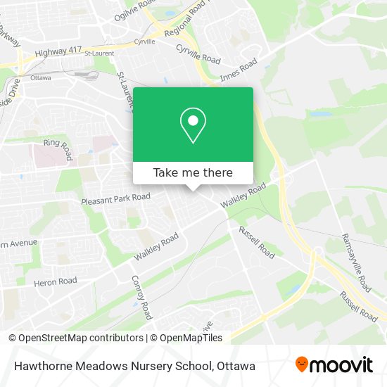 Hawthorne Meadows Nursery School plan