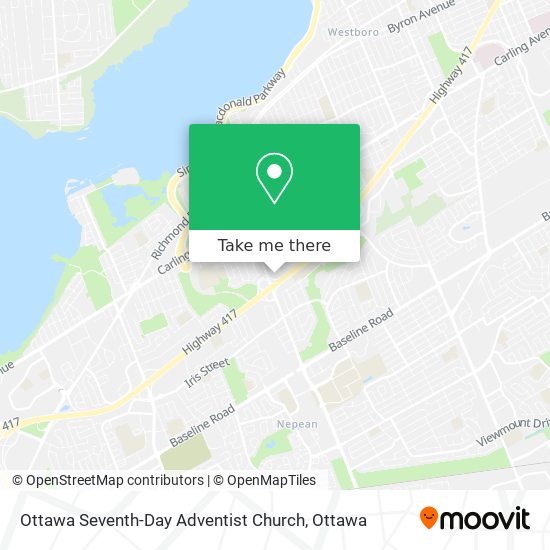 Ottawa Seventh-Day Adventist Church map