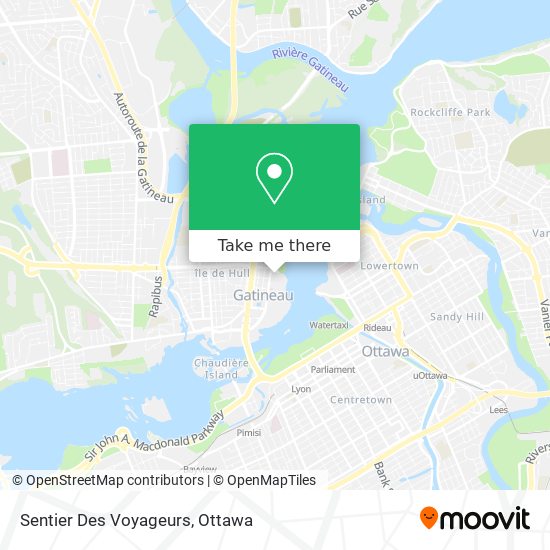 Sentier Des Voyageurs plan