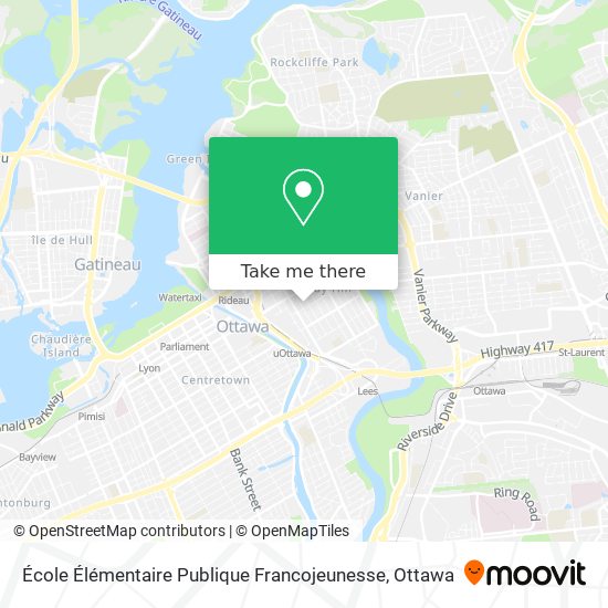 École Élémentaire Publique Francojeunesse plan