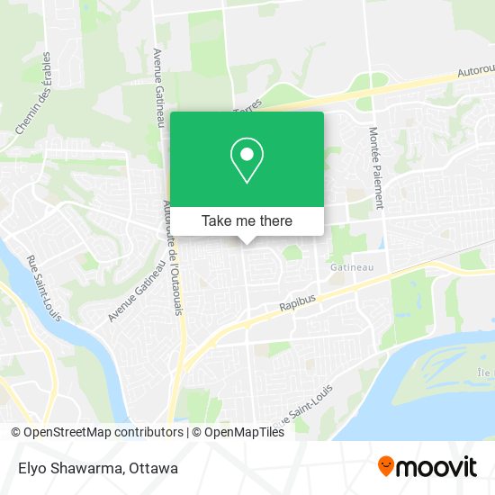 Elyo Shawarma map