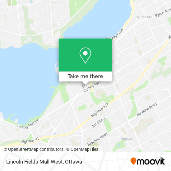 Lincoln Fields Mall West plan