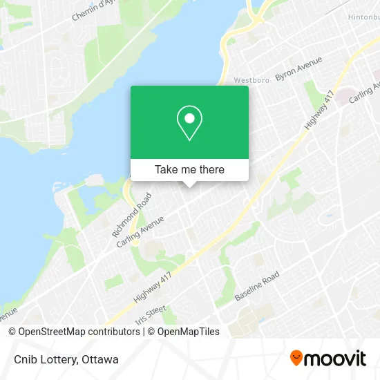 Cnib Lottery map