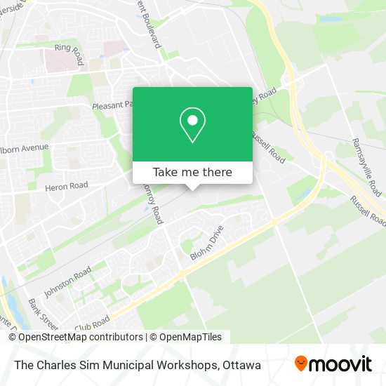 The Charles Sim Municipal Workshops map