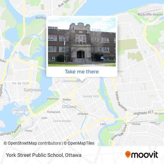 York Street Public School map