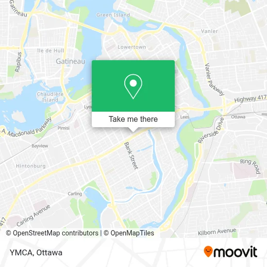 Ymca map