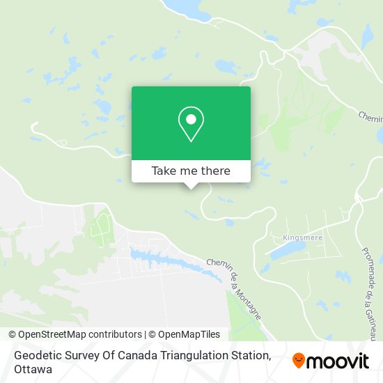 Geodetic Survey Of Canada Triangulation Station plan