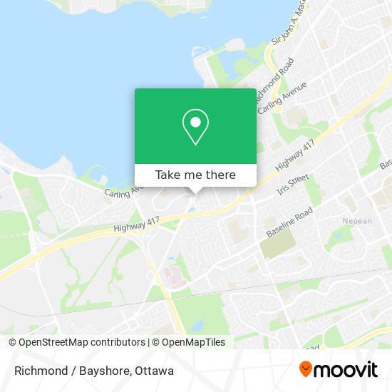 Richmond / Bayshore map