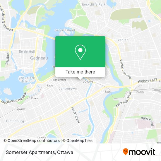 Somerset Apartments map