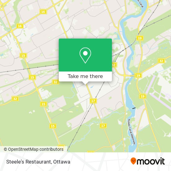 Steele's Restaurant map