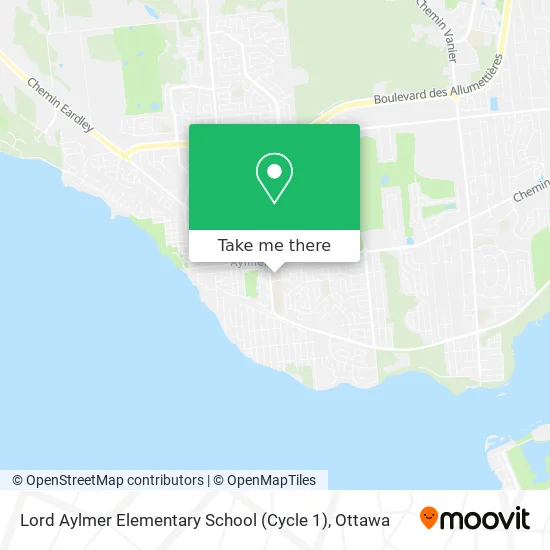 Lord Aylmer Elementary School (Cycle 1) plan