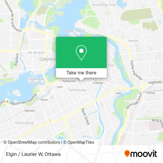 Elgin / Laurier W map
