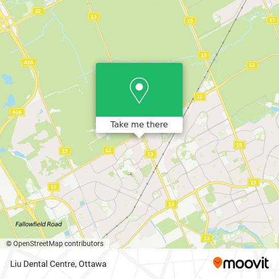 Liu Dental Centre map