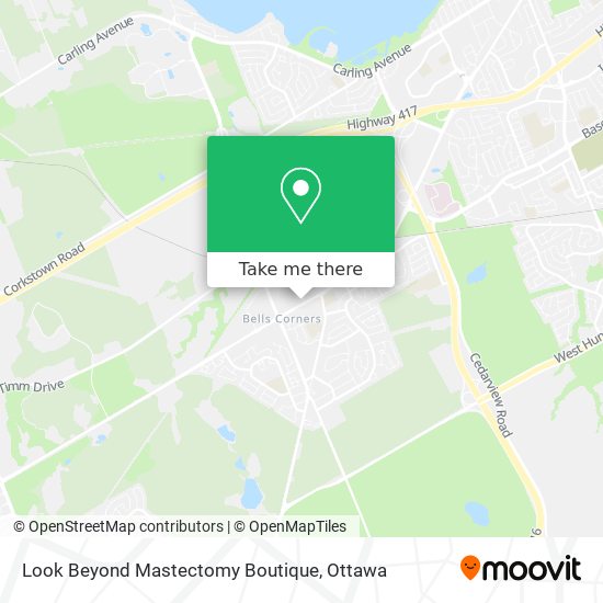 Look Beyond Mastectomy Boutique map