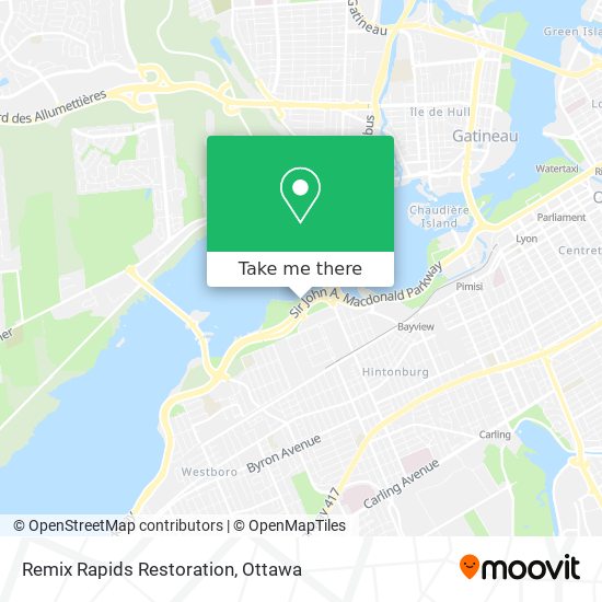 Remix Rapids Restoration map