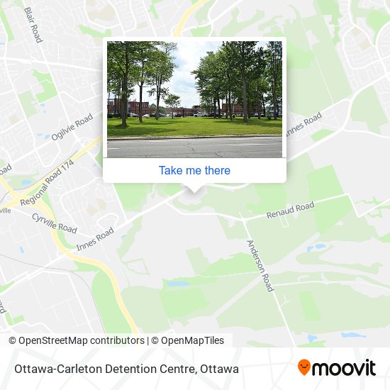 Ottawa-Carleton Detention Centre map