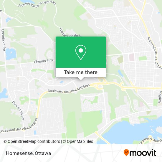 Homesense map