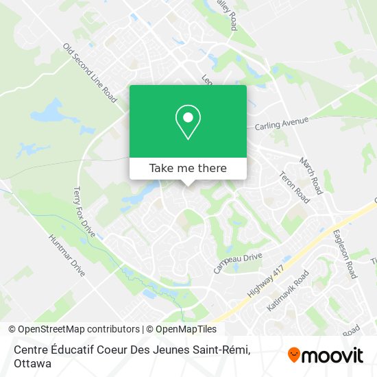 Centre Éducatif Coeur Des Jeunes Saint-Rémi map