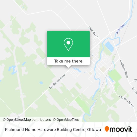 Richmond Home Hardware Building Centre map