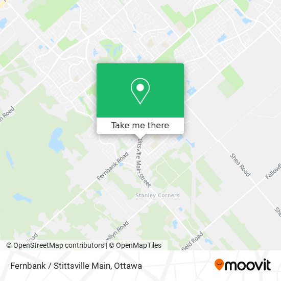 Fernbank / Stittsville Main map