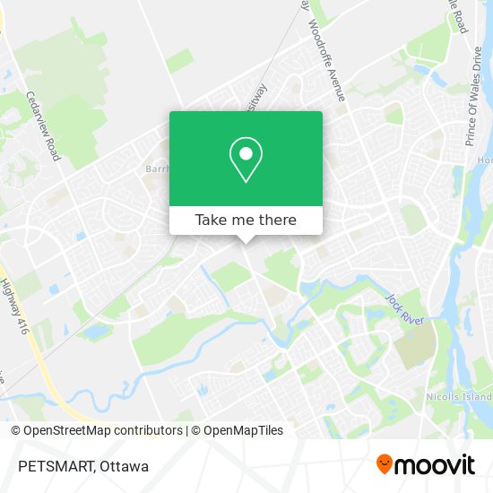 PETSMART map