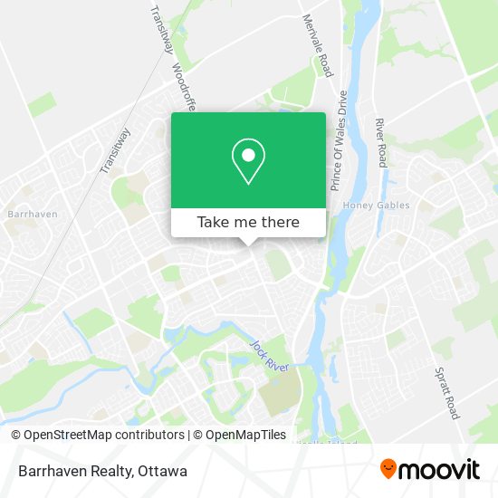 Barrhaven Realty map