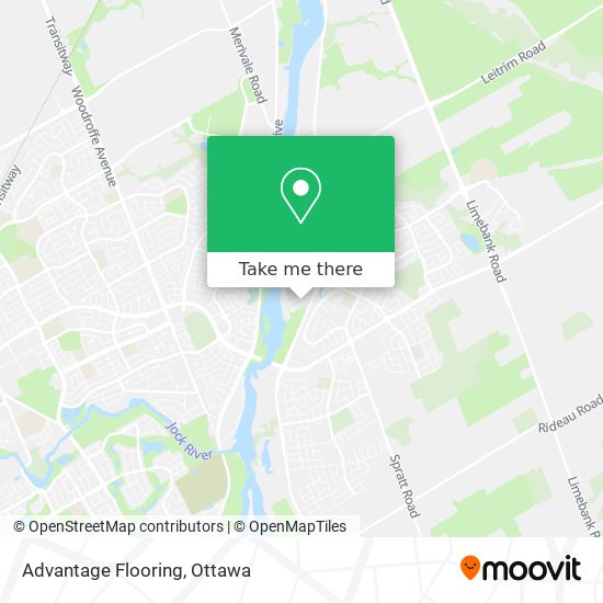 Advantage Flooring map