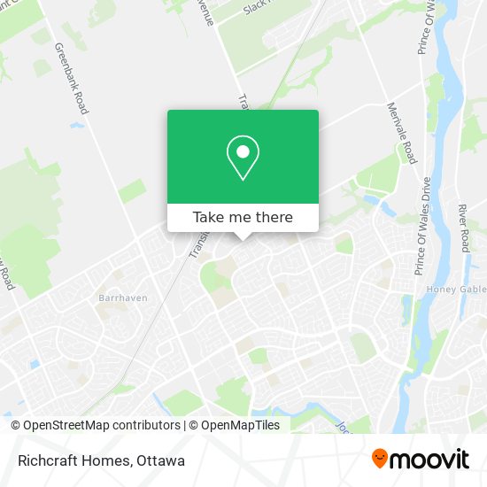 Richcraft Homes map