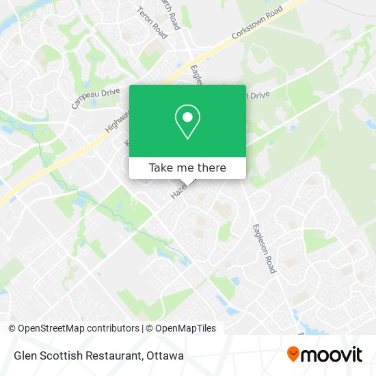 Glen Scottish Restaurant map