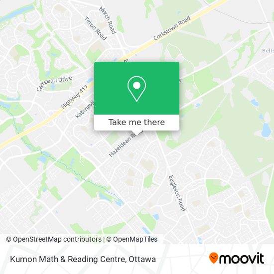 Kumon Math & Reading Centre map