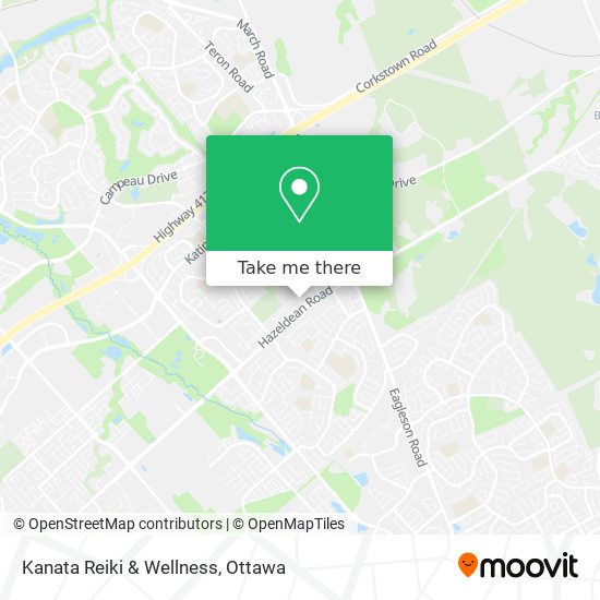Kanata Reiki & Wellness map