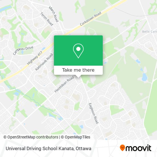 Universal Driving School Kanata plan