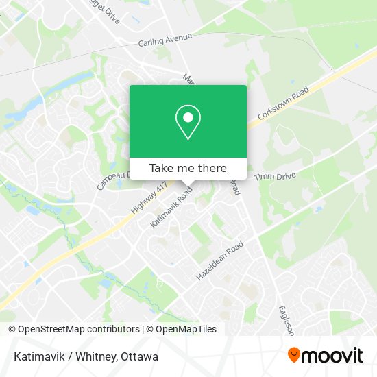 Katimavik / Whitney map