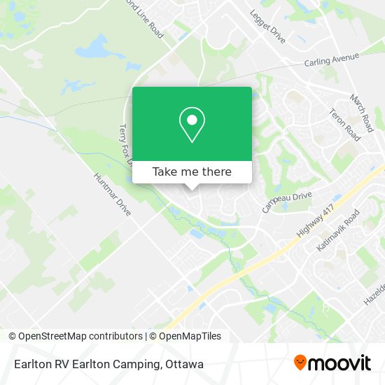 Earlton RV Earlton Camping plan