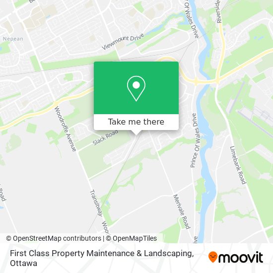 First Class Property Maintenance & Landscaping map