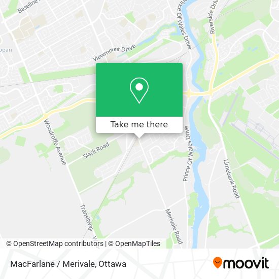 MacFarlane / Merivale map